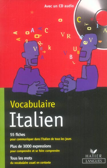 Vocabulaire langues ; italien