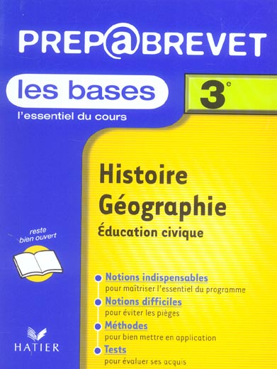 Cours histoire geographie 3e