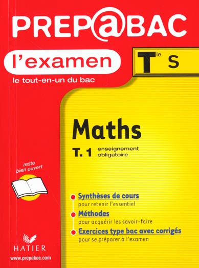 Mathematiques terminale s t.1 ; enseignement obligatoire