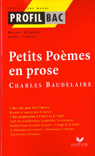 Profil bac ; petits poemes en prose