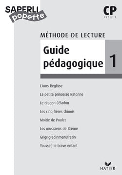 Methode de lecture ; guide n.1