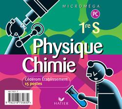 Microméga : physique/chimie ; 1ère ; CDrom établissement (édition 2001)