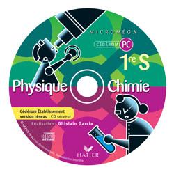 Microméga : physique/chimie ; 1ère ; CDrom établissement (édition 2001)