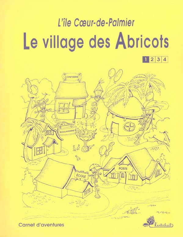 L'ile coeur-de-palmier, carnet d'aventures cp (les 4 cahiers)