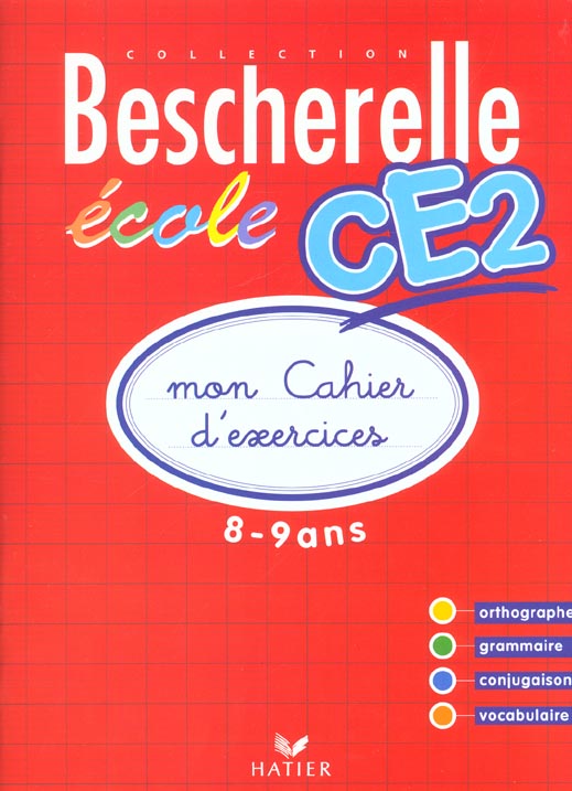 Cahier d'exercices ce2 ; edition 2002