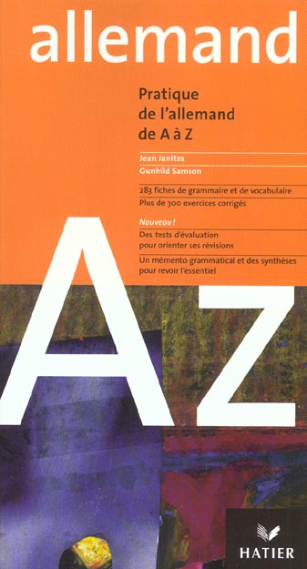 Pratique de l'allemand de A à Z