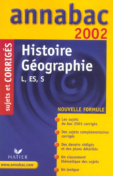 Annabac sujets & corrigés