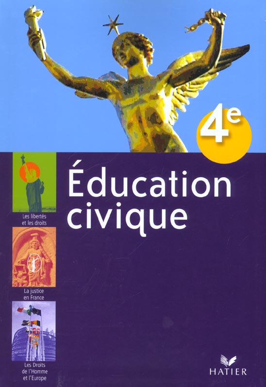 éducation civique ; 4ème ; livre de l'élève (édition 2002)