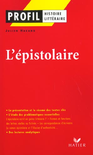 L'épistolaire