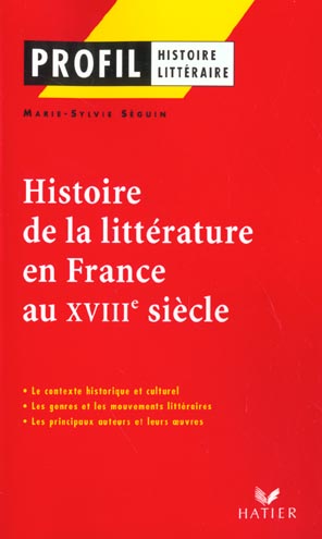 Histoire de la littérature en France au XVII siècle