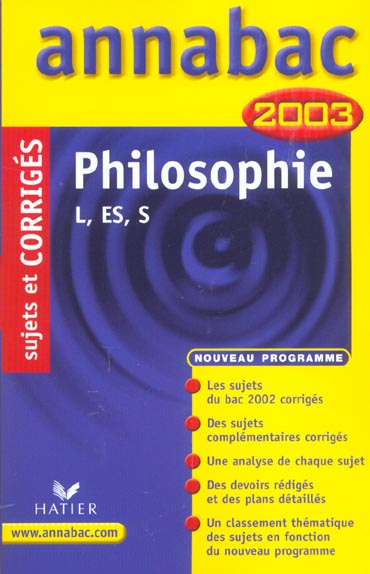 Annabac sujets & corrigés