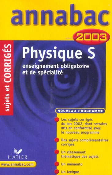 Annabac sujets & corrigés