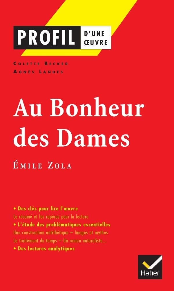 Au bonheur des dames d'Emile Zola