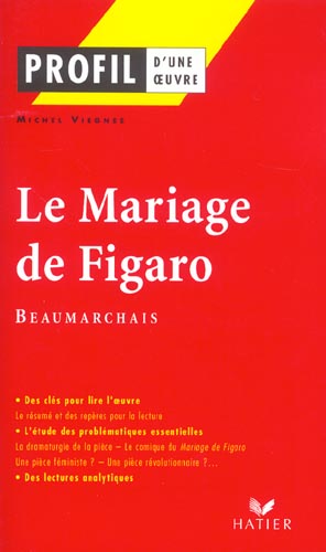 Le mariage de figaro de Beaumarchais