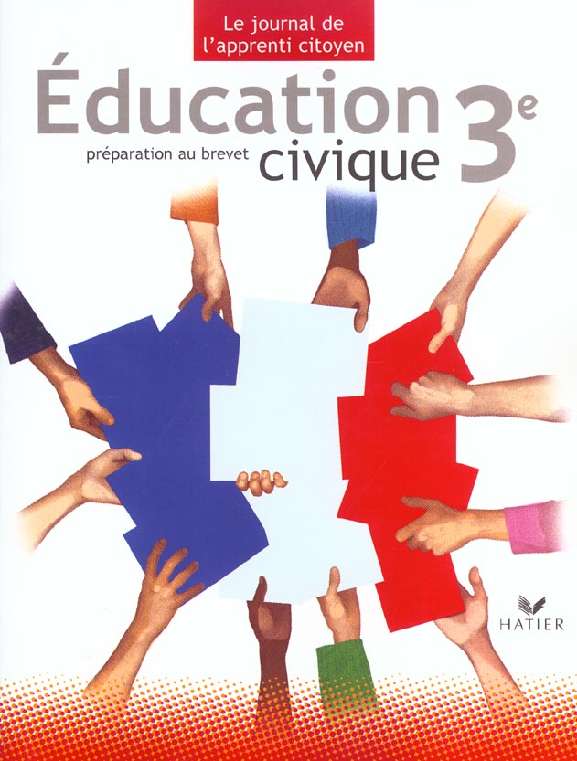 Le journal de l'apprenti citoyen ; education civique ; 3e