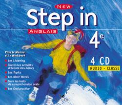 NEW STEP IN : anglais ; 4ème ; cd audio de laclasse (édition 2002)