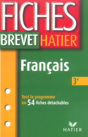 Fiches brevet