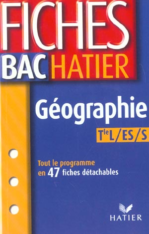 Fiches bac : géographie