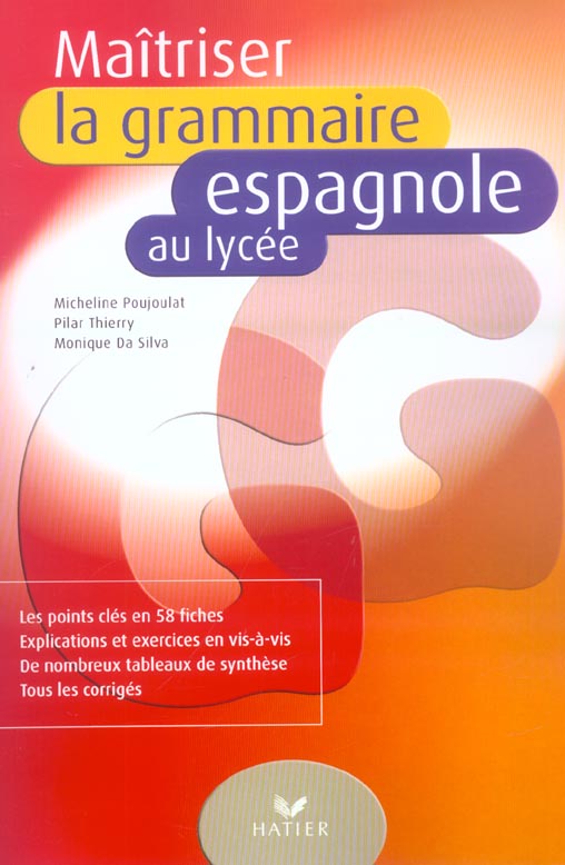 Maitriser la grammaire espagnole au lycee