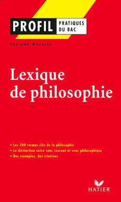 Lexique de philosophie