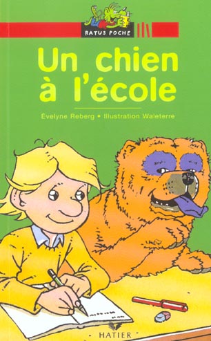 Un chien a l'ecole