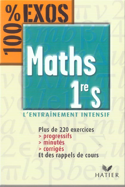 100% EXOS : maths ; 1ère S
