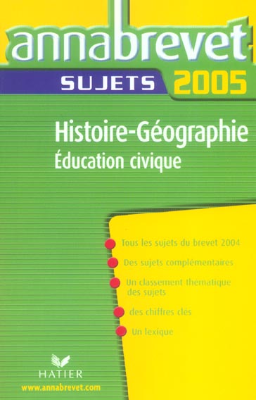 ANNABREVET SUJETS Tome 00002 : series generale, technologique et professionnelle