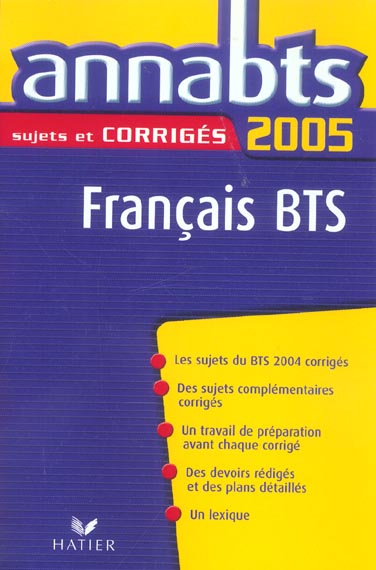 ANNABTS CORRIGES Tome 10 (édition 2005)