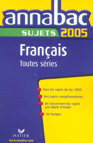 ANNABAC SUJETS