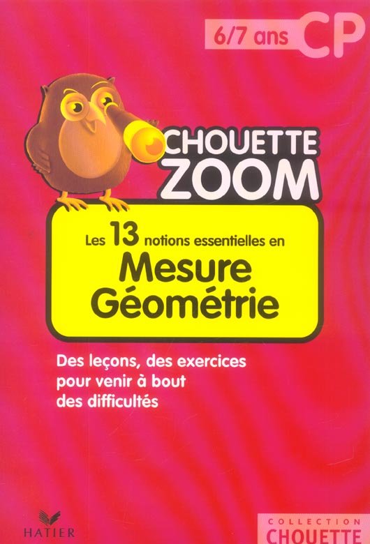 Les 13 notions essentielles en mesure géometrie