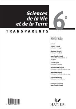 Svt 6e - transparents, edition 2005