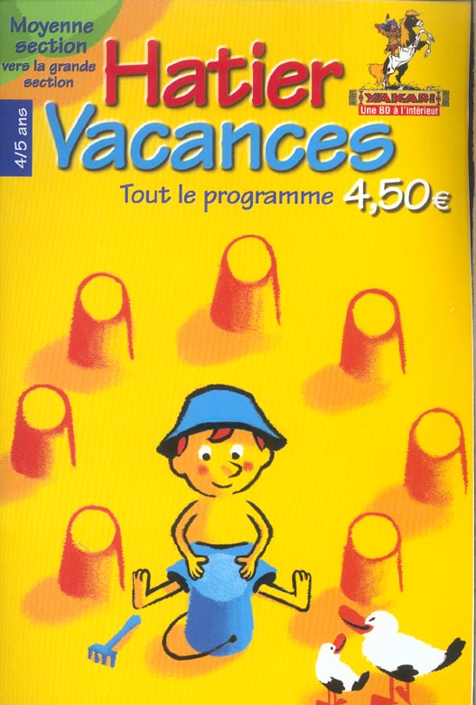 Hatier vacances : moyenne section maternelle