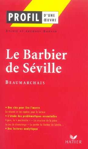 Le barbier de Séville de Beaumarchais