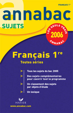 ANNABAC SUJETS Tome 1 (édition 2006)