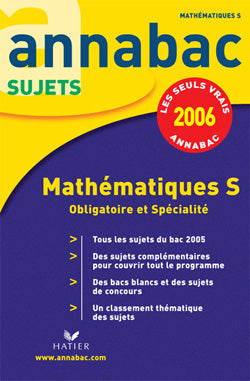 ANNABAC SUJETS Tome 5 (édition 2006)