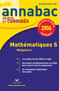 Annabac sujets & corrigés Tome 18 (édition 2006)