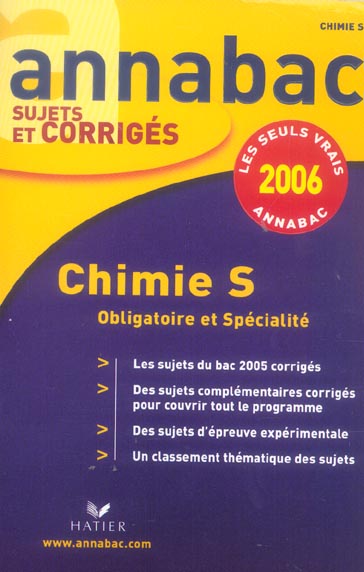 Annabac sujets & corrigés Tome 22 (édition 2006)