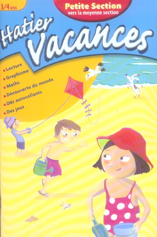 Hatier vacances : hatier vacances; petite section vers la moyenne section