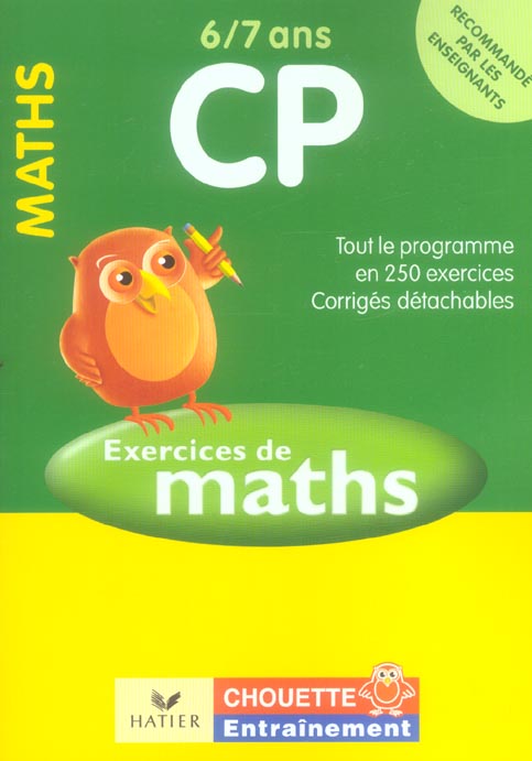 Chouette entraînement : mathématiques ; CP ; 6/7 ans (édition 2006)