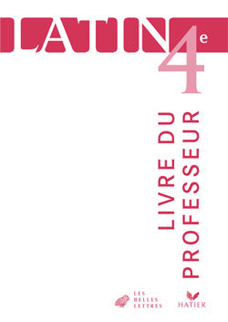 Latin ; 4ème ; livre du professeur (édition 2006)