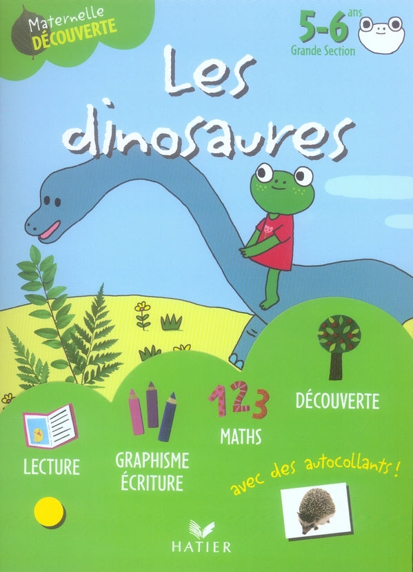 Maternelle découverte gs ; 5-6 ans : les dinosaures