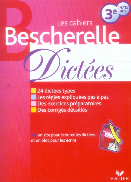 Dictées ; 3ème