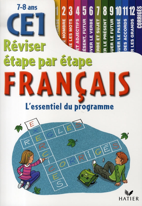 Réviser étape par étape ;  français ; ce1