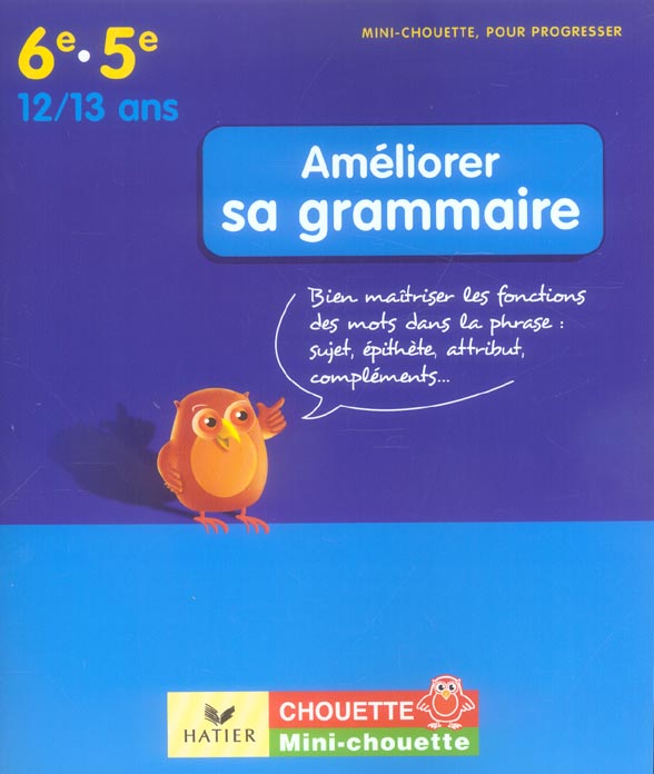 Ameliorer sa grammaire