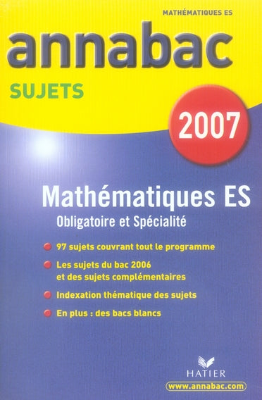 ANNABAC SUJETS