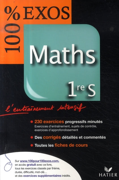 100% EXOS : maths ; 1ère S (édition 2007)