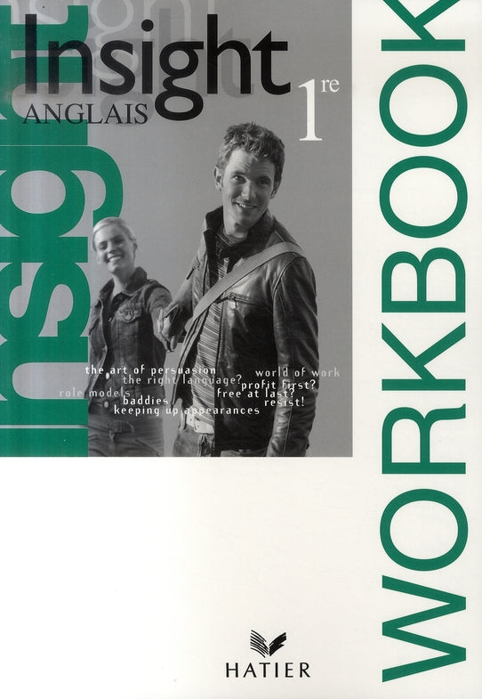 Anglais ; 1ère ; workbook (édition 2007)