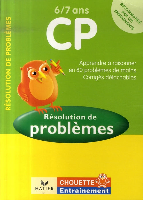 Chouette entraînement : maths ; CP ; résolution de problèmes