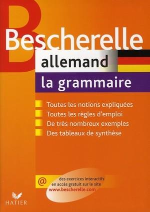 Bescherelle langues : Bescherelle allemand ; la grammaire