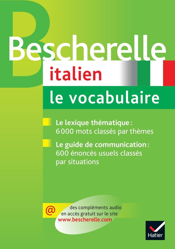 Bescherelle langues : Bescherelle ; italien ; vocabulaire